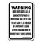 Signmission Safety Sign, 18 in Height, Aluminum, 12 in Length, Equine - South Dakota A-1218 Equine - South Dakota - alternate 1